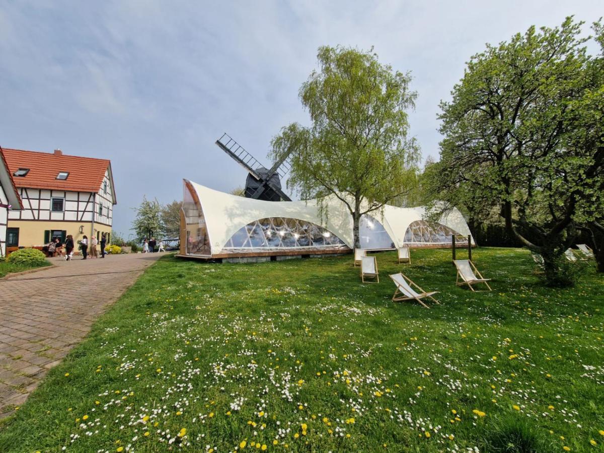 "Fahner Muehle" Apartamento Gierstädt Exterior foto